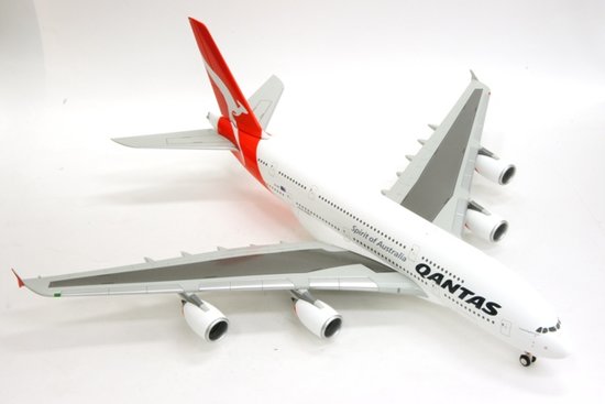 Die Airbus A380-842 Qantas Airways " 2007S " Farben